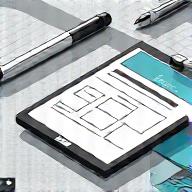 Design-Werkzeuge und Wireframe-Skizze